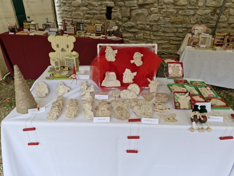 Marché de Noël Barjac décembre 2024