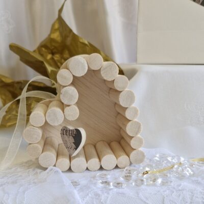 Souvenirs d'Alice Gard Au Fil du Coeur CHIC décoration fait main en bois tendre